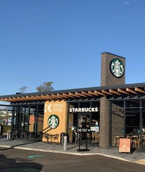 Modular Starbucks Drive-Thru