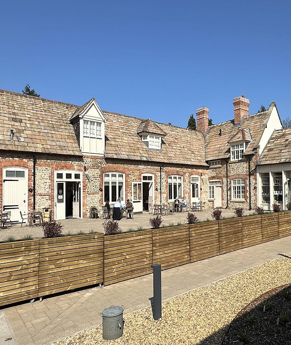 Kiplin Hall - New Cafe and Visitors Entrance