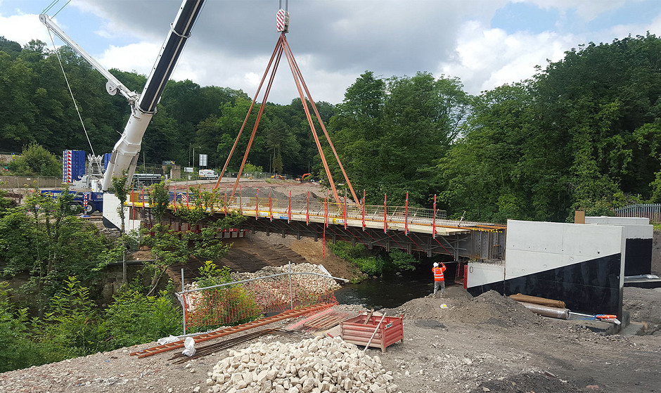 Highway Bridge over the River Don