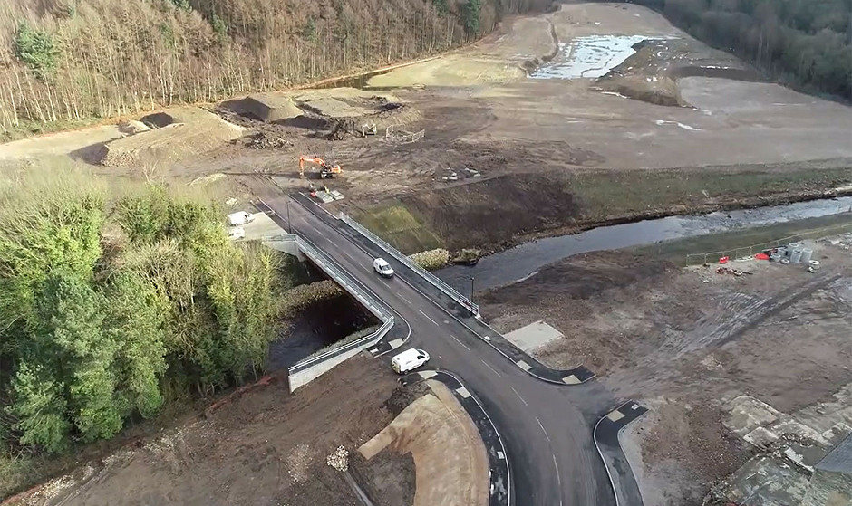 Highway Bridge over the River Don