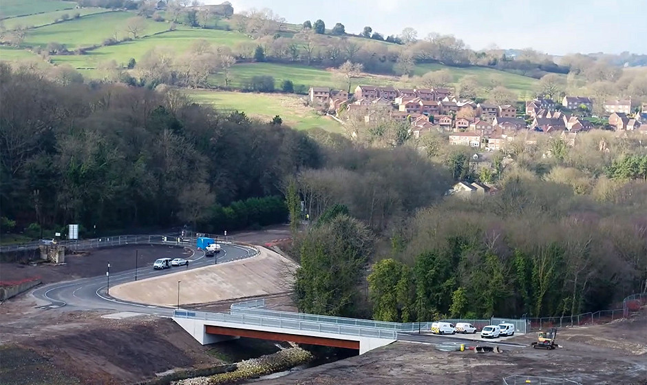 Highway Bridge over the River Don
