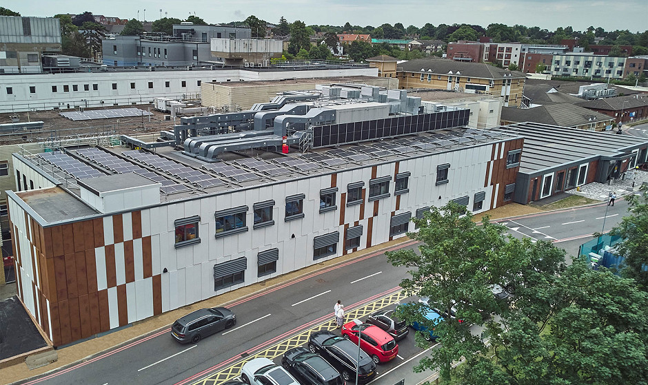 Northampton Hospital ITU and Entrance Building