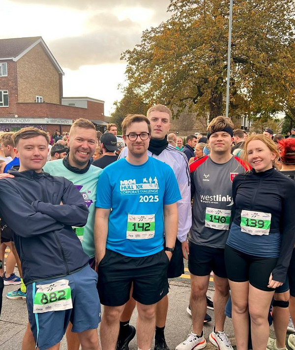 AWP Running Club Brave the Storm at the Haltemprice 10K