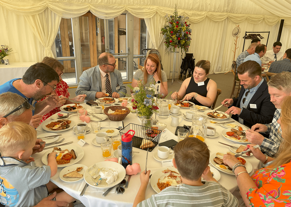 Lincolnshire Show 2025 Alan Wood & Partners Breakfast Event